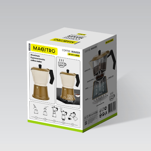 MR-1657-6-BEIGE К/в "Espresso Moka" алюм.(300 мл) Maestro інд.дно Житомир - фото 7