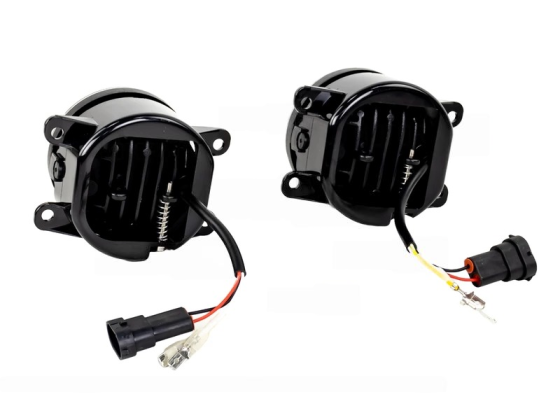 Комплект протитуманних LED фар AllLight FB-411 D=90мм DRL+поворот (Renault, Citroen, Ford, Mitsubishi, Peugeot, Subaru) Харьков