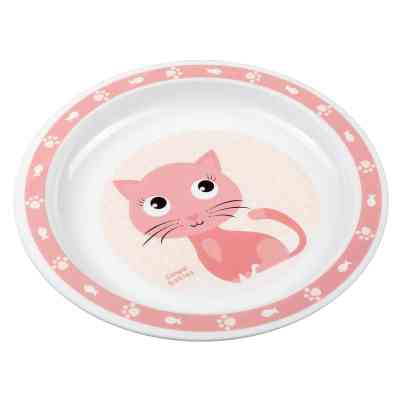 Набір дитячого посуду Canpol babies Cute Animals Котик Рожевий 5 предметів (4/401_pin) Вінниця
