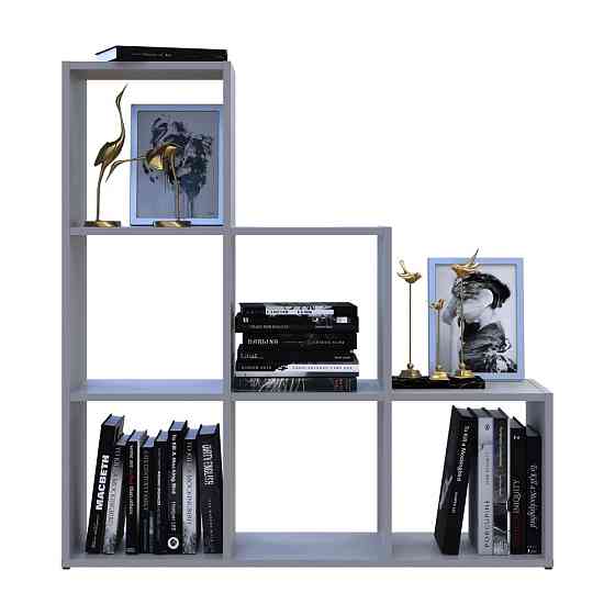 Стелаж Doros Степ 3х3 Сірий відкритий 102.6х28.8х106.1 DRS-011767 (41516178) Дніпро