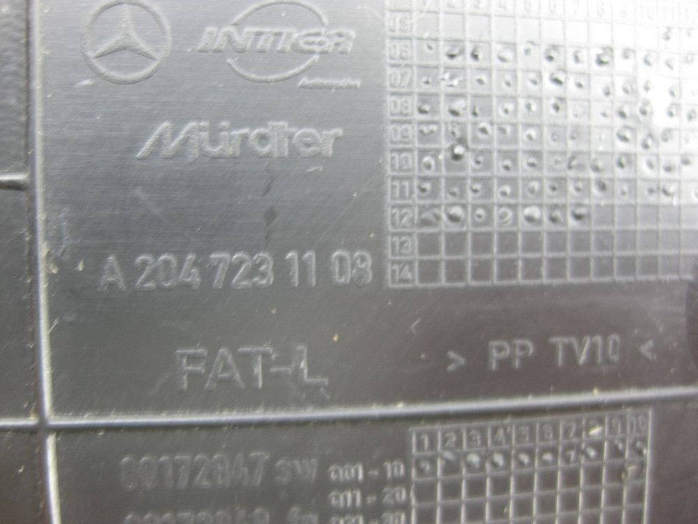 Mercedes-Benz  A2047231208 9051 Пластикова накладка - трикутник чорний передньої правої дверної карти C-Class W204 Одеса - фото 8