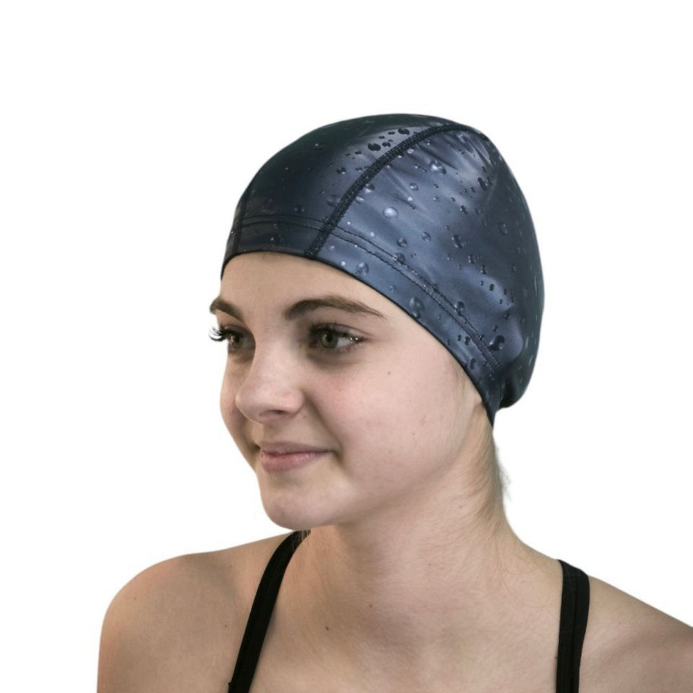 Шапочка для плавання SNS DROPS синя PU-H5-tibetan Вишневе - фото 7