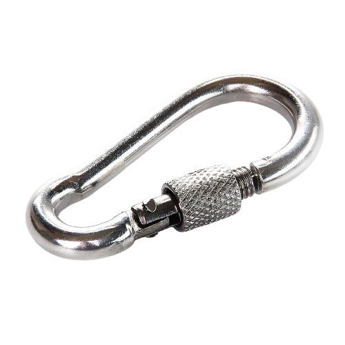 Карабін із замком M7*70мм нержавіюча сталь APRO Житомир - фото 3