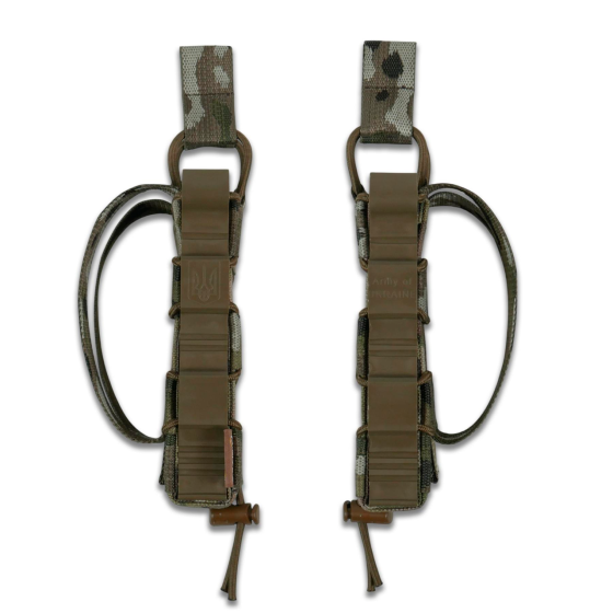 Відкритий тактичний підсумок мультикам для 1 магазину Militex cordura USA Multicam. Підсумки для магазинів Київ