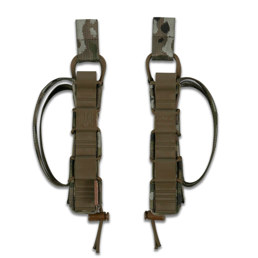 Відкритий тактичний підсумок мультикам для 1 магазину Militex cordura USA Multicam. Підсумки для магазинів Київ - фото 5