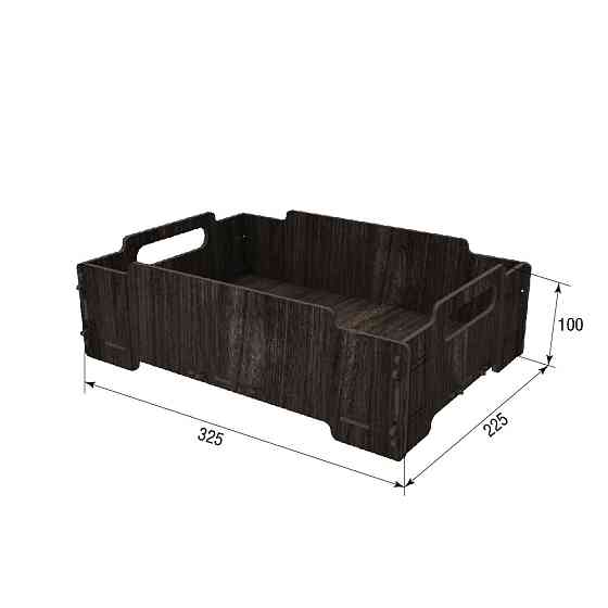Коробка EKOSTAR з фанери 325x225x100 венге Київ