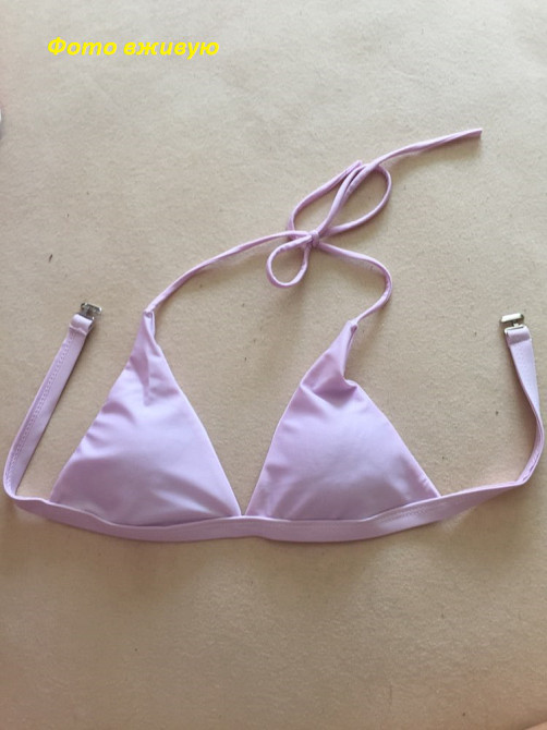 Верх купальника пляжный С пудра Киев - изображение 1