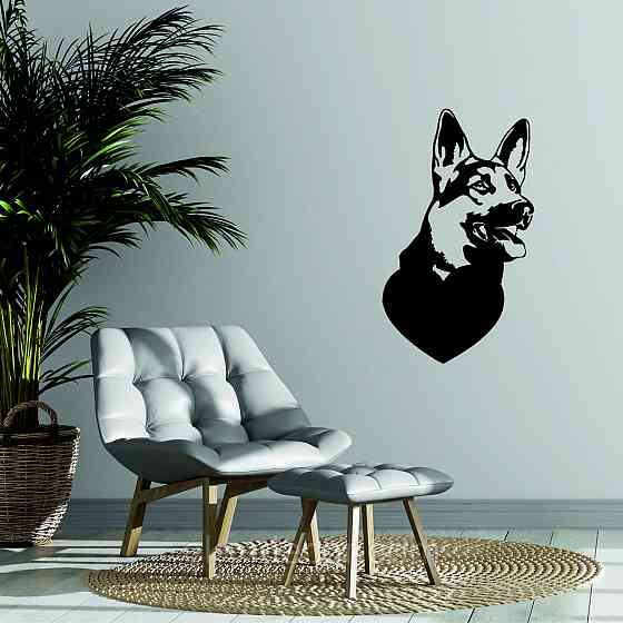 Декоративное настенное Панно «Овчарка», Декор на стену Киев