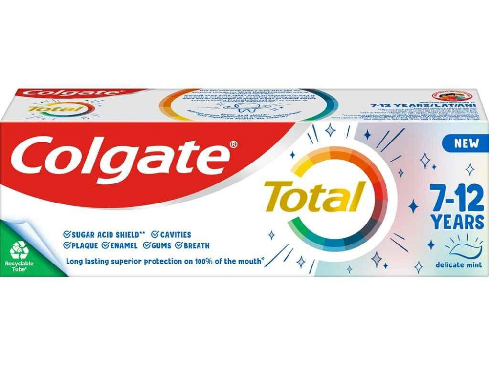 Зубна паста 50мл Від 7 років Дитяча Total kids 7-12 років ТМ COLGATE   Solmir Київ - фото 1