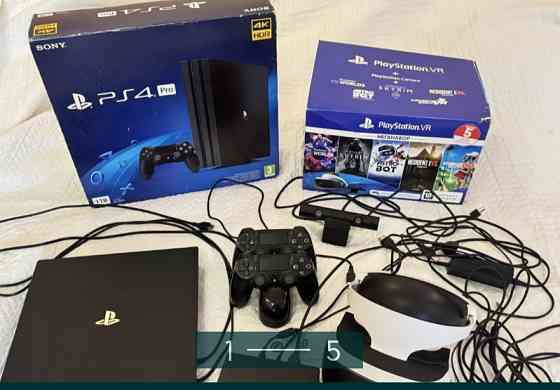 Приставка SONY PlayStation PS4 Pro 1TB + VR Київ
