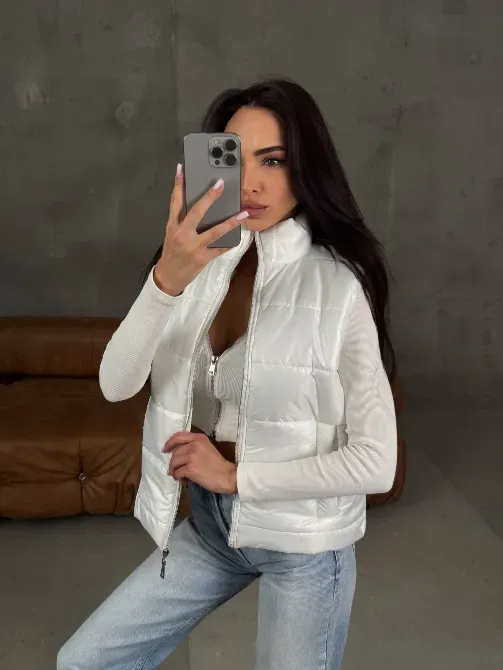 Жіночий весняний жилет на блискавці Одеса - фото 1