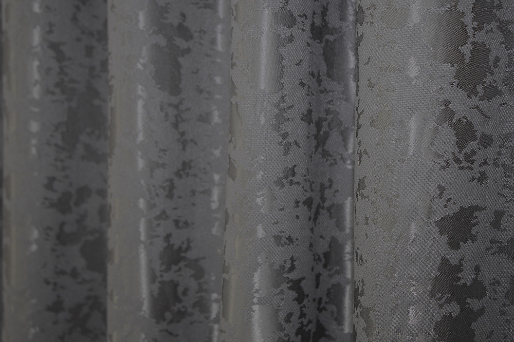 Комплект готовых штор VR-Textil Лен мрамор Pavliani ХО № 1264ш Серый 100х280 см 2 шт (31-162) Киев - изображение 7