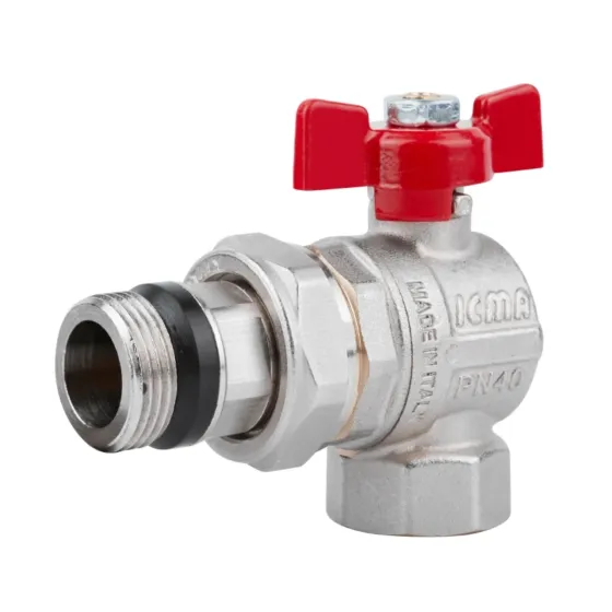 Кран кульовий Icma FAR. ROSSA 3/4" кутовий No362 Київ