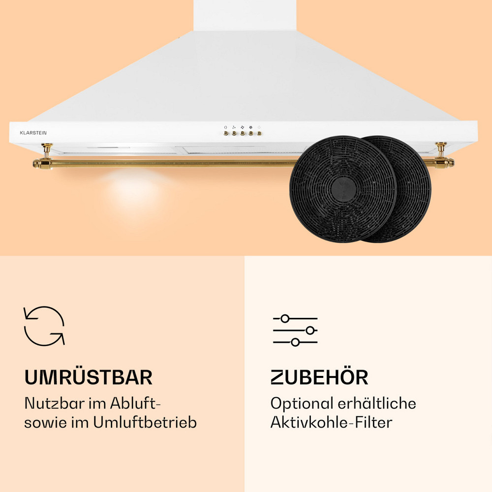 Вытяжка Montblanc 90 610 м³/ч 165 Вт 2x1,5 Вт светодиодная рейка белая (Германия, читать описание) Ровно - изображение 5