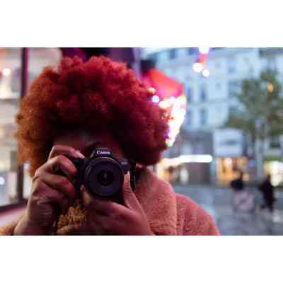 Цифровой фотоаппарат Canon EOS R50 RF-S 18-45 IS STM + RF-S 55-210 IS STM Black (5811C034) Винница