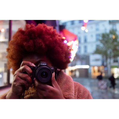 Цифровой фотоаппарат Canon EOS R50 RF-S 18-45 IS STM + RF-S 55-210 IS STM Black (5811C034) Винница - изображение 3