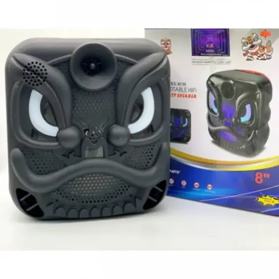 Беспроводная аккумуляторная колонка с RGB подсветкой RX-8130A Коломия