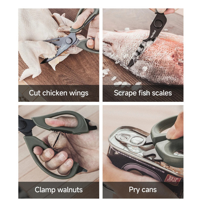 Набор кемпинговой кухонной посуды NexTool Outdoor Cooking set (6 предметов) Винница - изображение 4