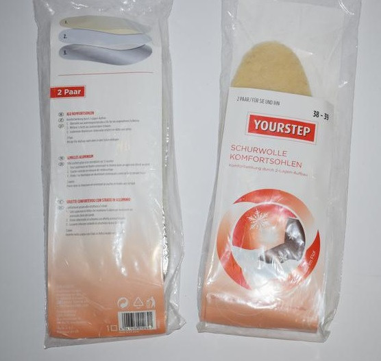 Зимние стельки на меху Yourstep - 38-39размер Киев - изображение 2