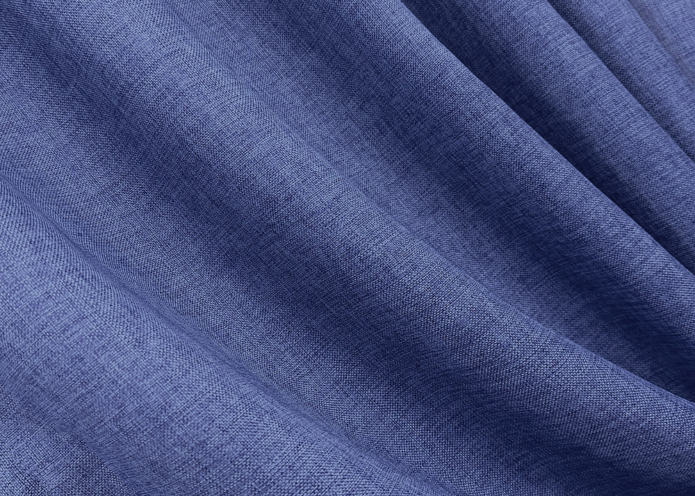 Комплект готових штор VR-Textil Льон Мішковина № 773ш Синій 150х270см 2 шт (30-565) Київ - фото 6