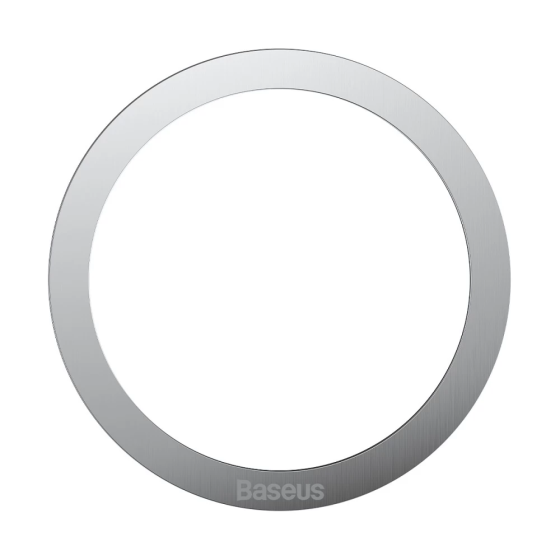 Пластина для магнитного держателя Baseus Halo Series Magnetic Metal Ring（2pcs/pack）Silver Ковель