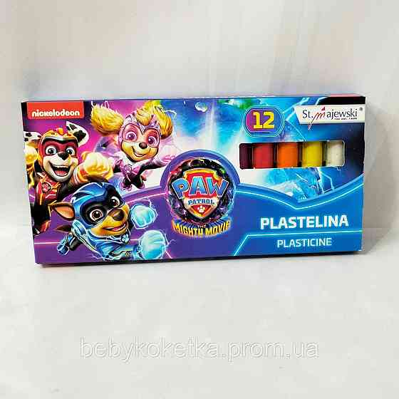 Пластилін Nickelodeon Paw Patrol 12шт. Львів