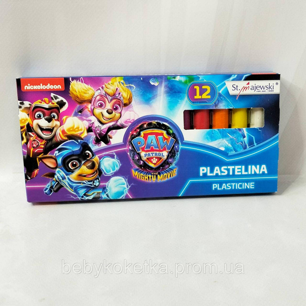 Пластилін Nickelodeon Paw Patrol 12шт. Львів - фото 1