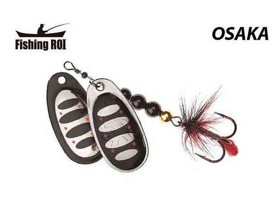 Блешня Osaka 2 5gr WB 615-001-2-WB ТМ FISHING ROI Київ