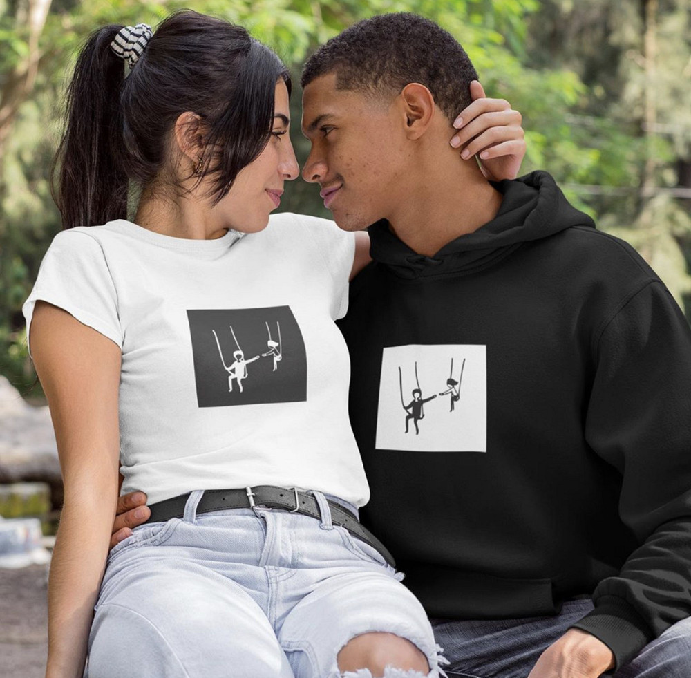 Парные футболки для парня и девушки из 100 % Хлопка Черновцы - изображение 1