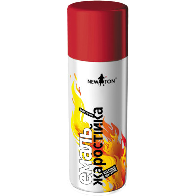 Аерозольна фарба для автомобіля New Ton жаростійка ЧЕРВОНА, аер. 400 мл (000000656) Вінниця - фото 1