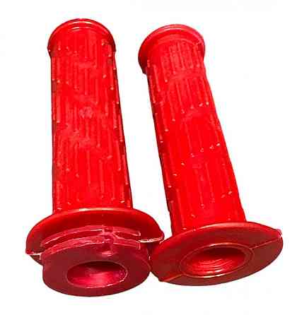 Ручки керма ІЖ (гумові) (комплект) ЧЕРВОНІ-2 Мукачево