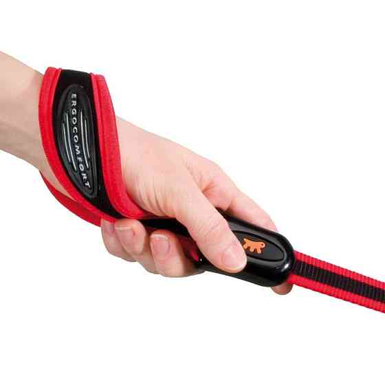 Повідки з м'якою ручкою для собак Ferplast Ergocomfort G (Ферпласт Ергокомфорт Джі) G 25/120 - 25 мм x L 120 см, Сірий Запоріжжя