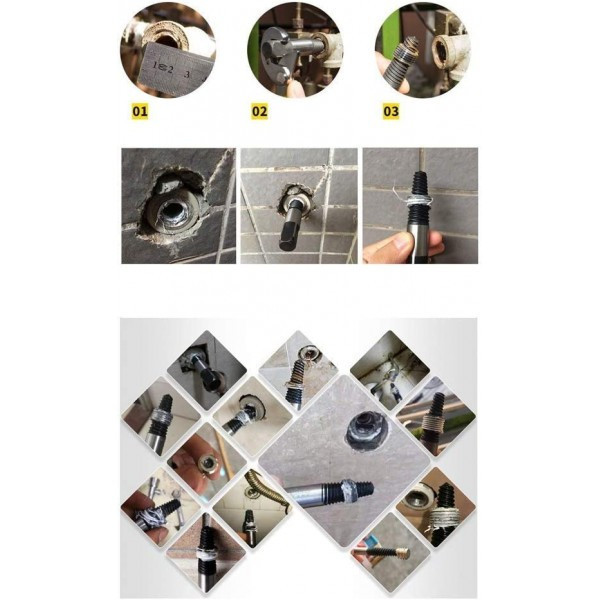 Набор экстракторов 8 пр. Rewolt (T2044) Чернигов - изображение 3