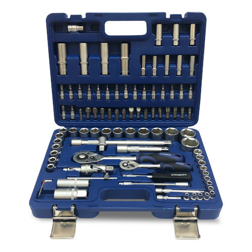 Набір інструментів для автомобіля 1/4", 1/2" 94ед. (6-гр.) СТАНДАРТ STM-0094-6 Одеса - фото 1