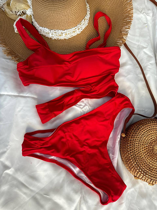 Купальник женский цельный Красный S Харьков - изображение 3