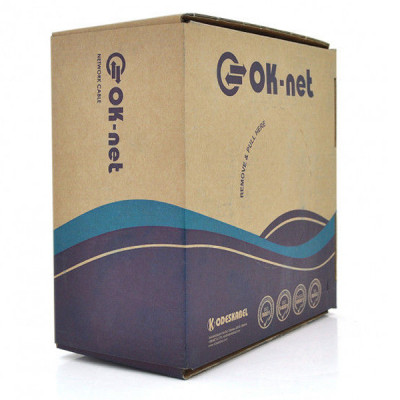 Кабель сетевой OK-Net UTP-cat.5E-SL, трос 4*0,5мм, outdoor, 305м (КППт-ВП (100) 4*2*0,49) Винница - изображение 2