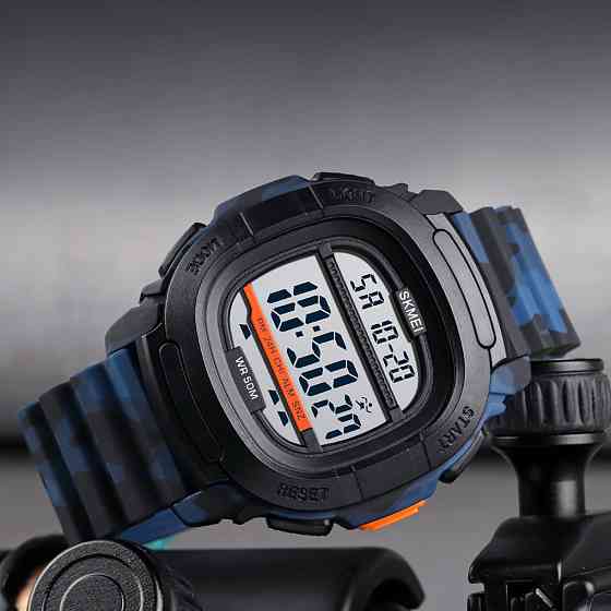 Skmei 1657CMBU Camouflage-Blue SALE SBR Київ