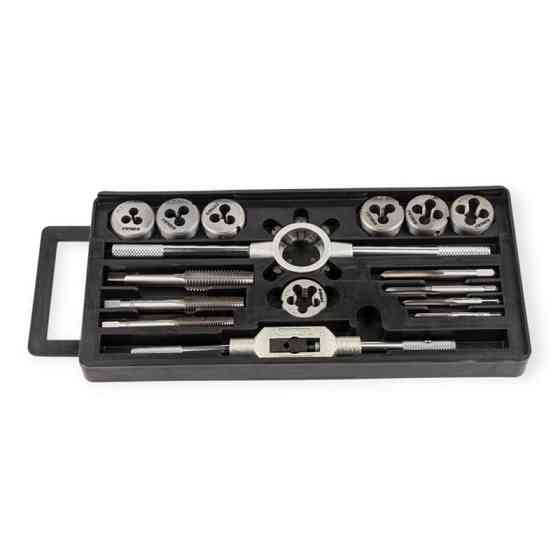 Набір плашок та мітчиків 16 шт кейс пласт. Мукачево