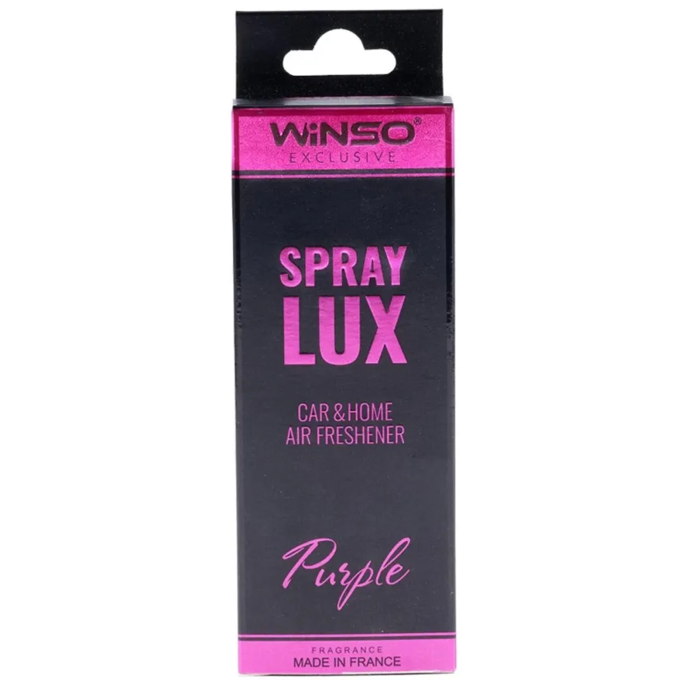 Освіжувач повітря WINSO Spray Lux Exclusive Purple 55 мл — чуттєвий аромат для стильного простору Ковель - фото 1