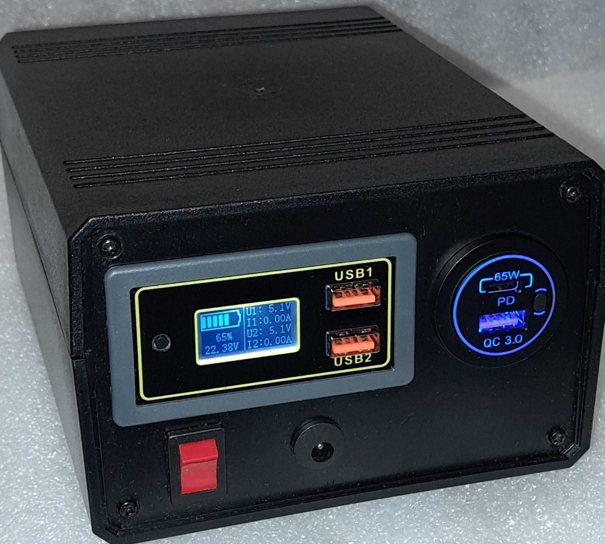 Большой повер банк с розеткой 220 v вольт. Киев - изображение 3