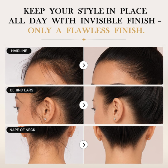 Samnyte Hair Finishing Stick 2×18 мл, стик-гель для волос, 12 ч фиксации, против пушистости, baby hair, без жирности Киев