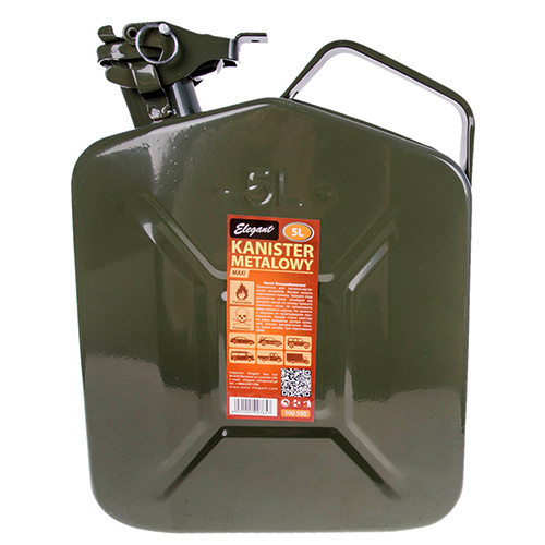 Металлическая канистра 5 литров 0.8 мм Харьков - изображение 1