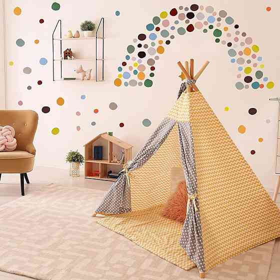 Набор виниловых наклеек декоративный в детскую комнату 