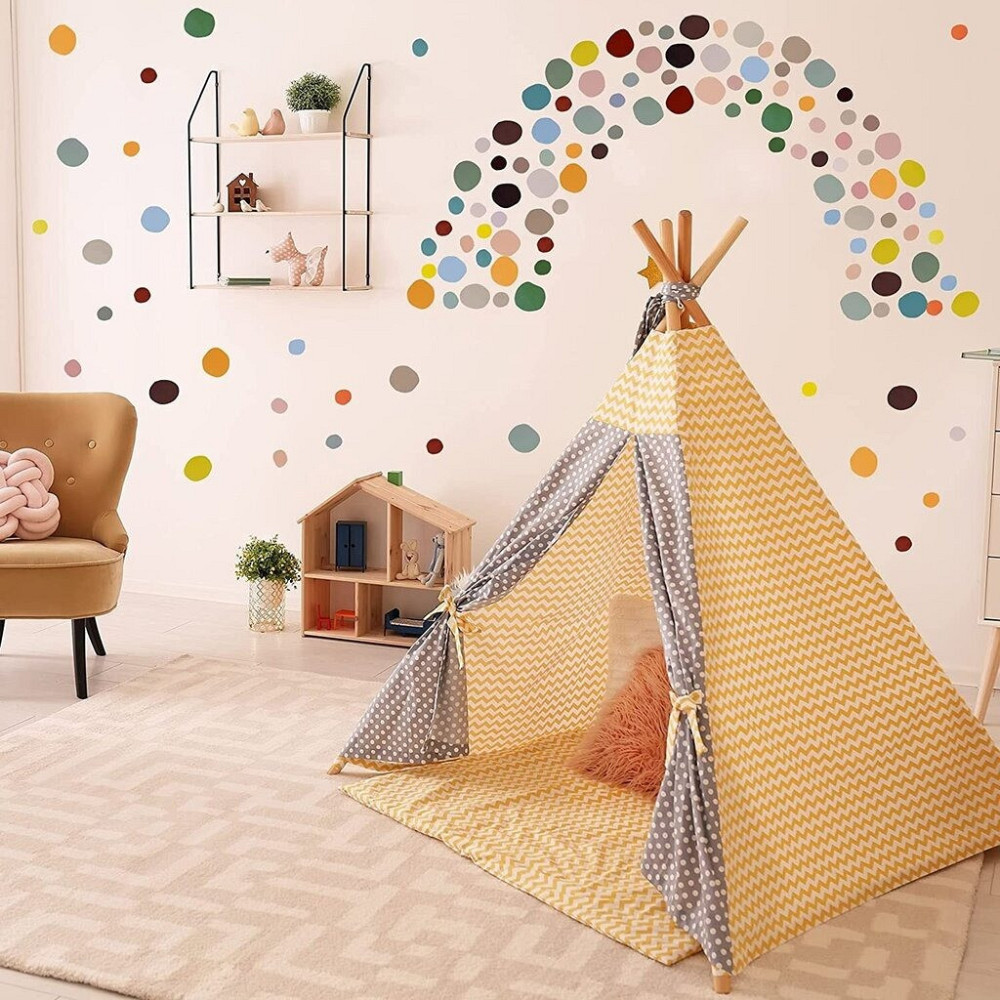 Набор виниловых наклеек декоративный в детскую комнату 