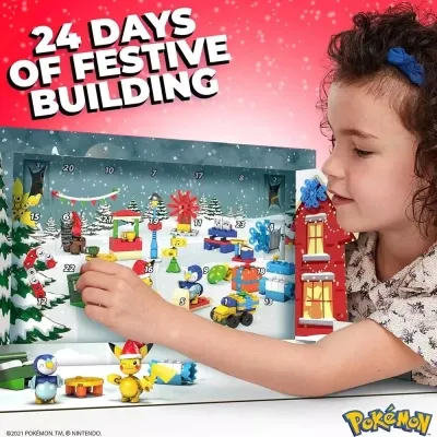 Ігровий набір Mega Construx Адвент-календар Зимові пригоди Покемонів (GYG99) Вінниця