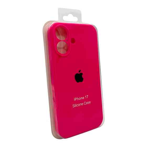 Чохол для смартфона Silicone Full Case AA Camera Protect for Apple iPhone 17 23,Shyny Pink Київ