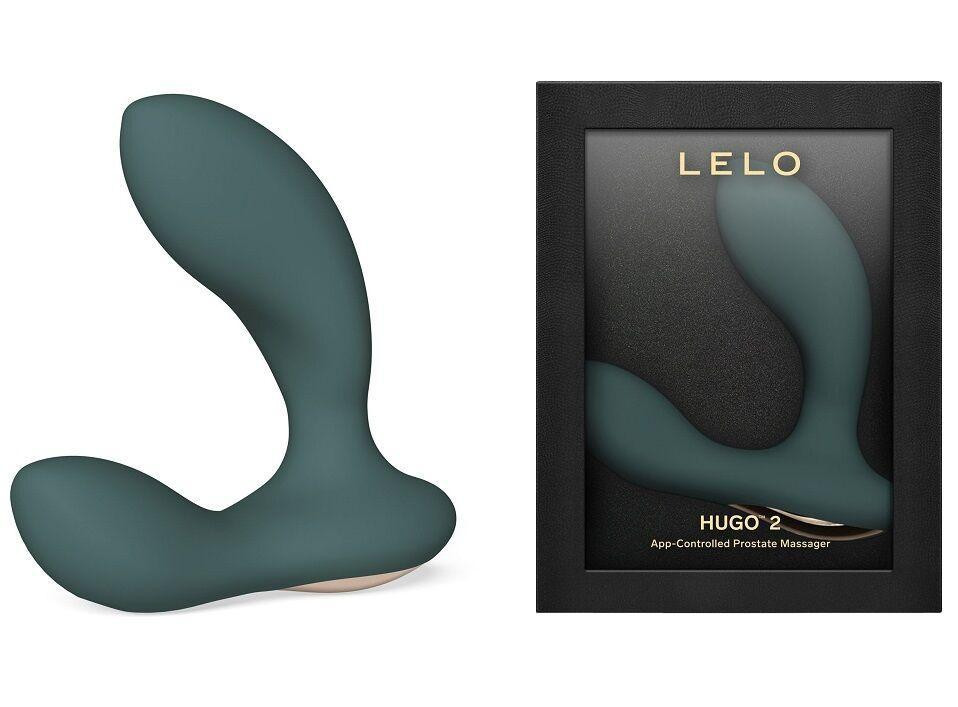 Смарт-масажер простати LELO Hugo 2 Green, 2 мотори, підвищена потужність Sex Aura Київ - фото 2
