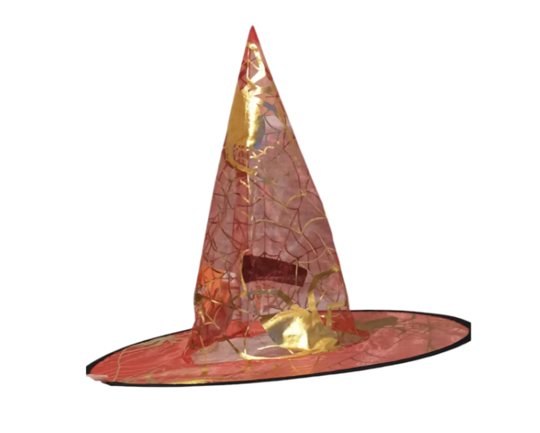 Шапка Хэллоуин с пауками и паутиной one size красно-золотистый Киев - изображение 2