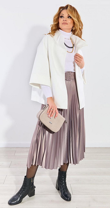 Коротке кашемірове пальто Київ - фото 1