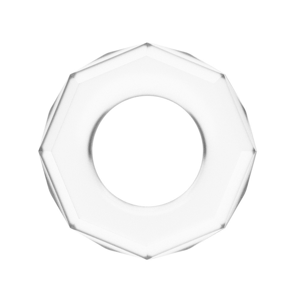 Ерекційне кільце - Power Plus Cockring 4 Clear Sex Aura Київ - фото 3